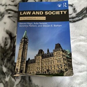 Law and Society Fifth Canadian Edition Textbook